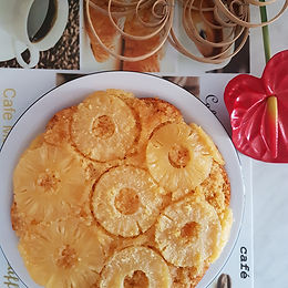 Torta rovesciata all’ananas – senza glutine e senza lattosio