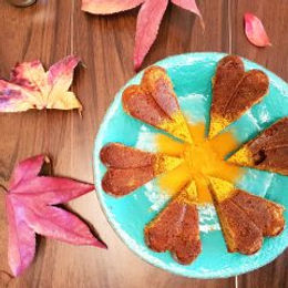 Torta curcuma cannella e Fonio – senza glutine senza burro e senza lattosio