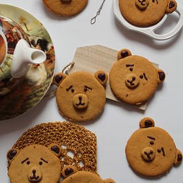 Biscotti orsetto alla cannella – senza glutine e senza burro