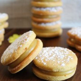 Biscotti light con crema al limone e arancia – senza glutine e senza burro