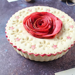 Crostata di mele con mele rosse – senza glutine