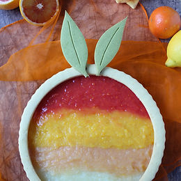 Crostata sfumature di agrumi – senza glutine e senza latticini