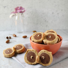 Biscotti occhi di gufo – senza glutine