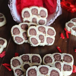 Biscotti macchia di leopardo – senza glutine e senza lattosio