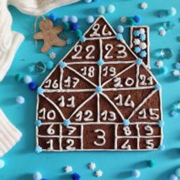 Casetta calendario dell’avvento – senza glutine e senza lattosio