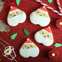 Biscotti Babbo Natale alle nocciole – senza glutine e senza burro