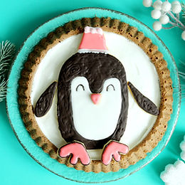 Crostata morbida pinguino al cacao e yogurt greco – senza glutine e senza burro