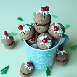 Baci di dama speziati al cacao e marmellata – senza glutine e senza burro