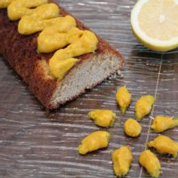 Plumcake al limone con farcia light limone e curcuma – senza glutine, senza burro, senza lievito e senza lattosio