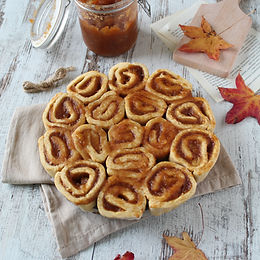 Crostata di girelle con confettura di mele e cannella – senza glutine e senza latticini