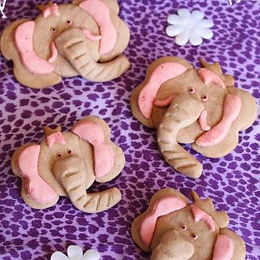 Elefantini di frolla light – senza glutine e senza burro