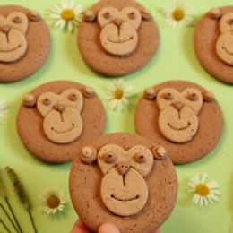 Biscotti scimmiette al cacao e caffè – senza glutine e senza burro