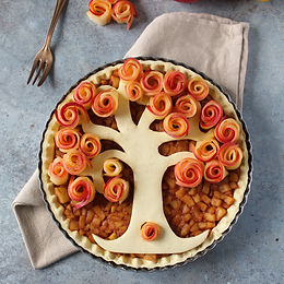 Crostata albero della vita – senza glutine e senza latticini