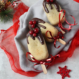 Biscotti su stecco con crema Rocher – senza glutine