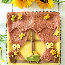 Crostata pappagalli alla finestra – senza glutine e senza burro