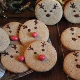 Biscotti renne di pan di zenzero – senza glutine e senza lattosio