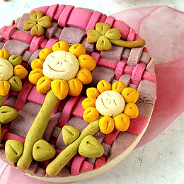 Crostata girasoli Thun al cocco e arancia – senza glutine e senza latticini