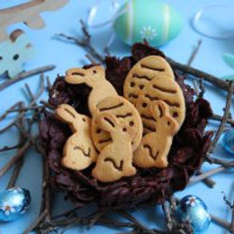 Nido di Pasqua al cioccolato – senza glutine