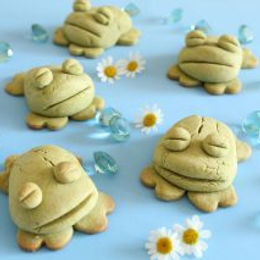 Ranocchie di frolla al tè Matcha – senza glutine e senza burro