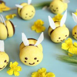 Biscotti api alla curcuma e cioccolato fondente – senza glutine e senza burro