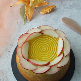 Pan di pesche con gelèe – senza glutine e senza burro