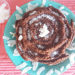 Rosa di cioccolato e cocco – senza glutine e senza lattosio