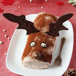 Rotolo Rudolph alle noci e nutella – senza glutine